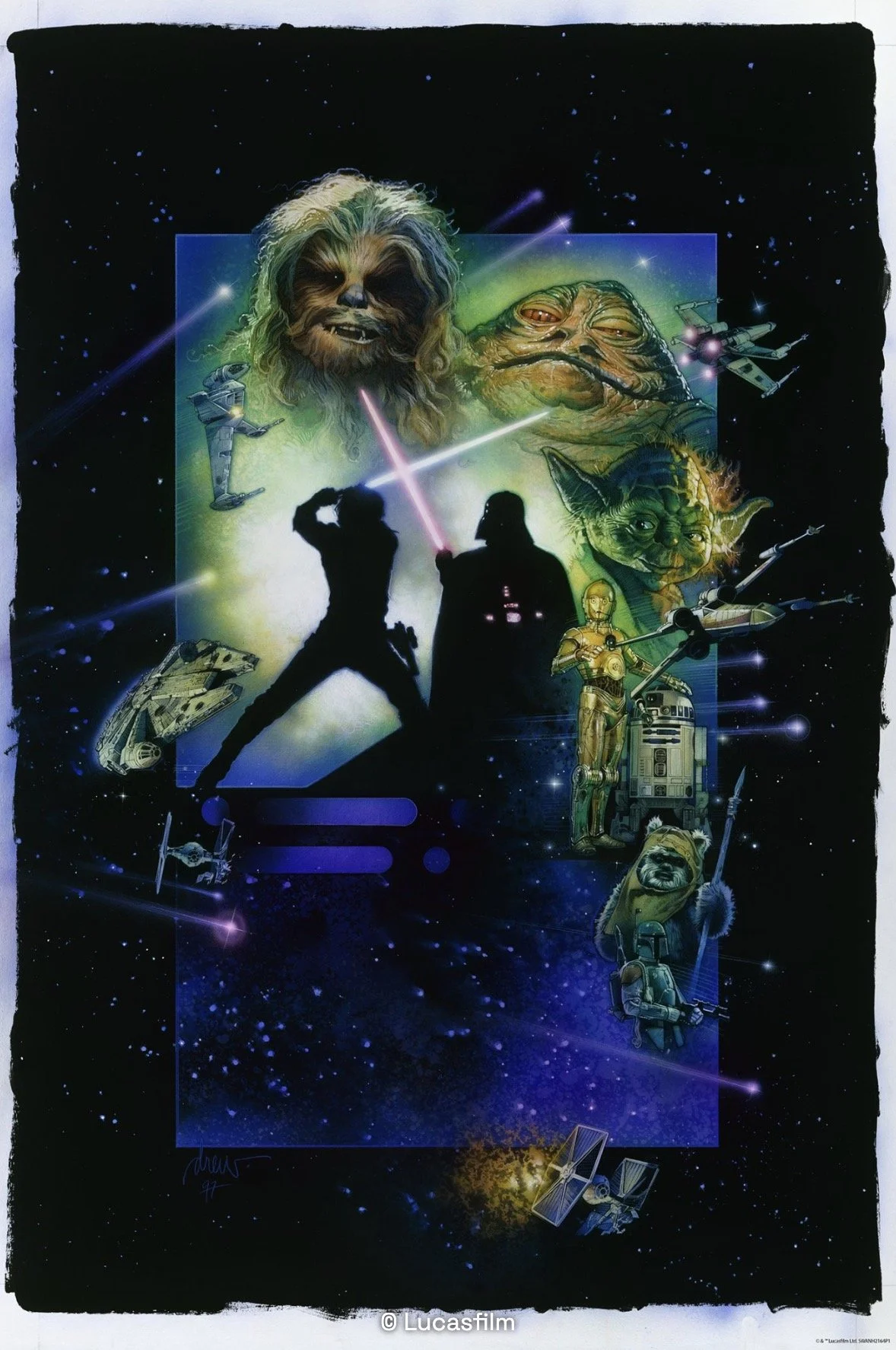 Drew Struzan's Legendary STAR WARS Posters Return in Cool Limited Drew Struzan's Legendary STAR WARS Posters Return in Cool Limited